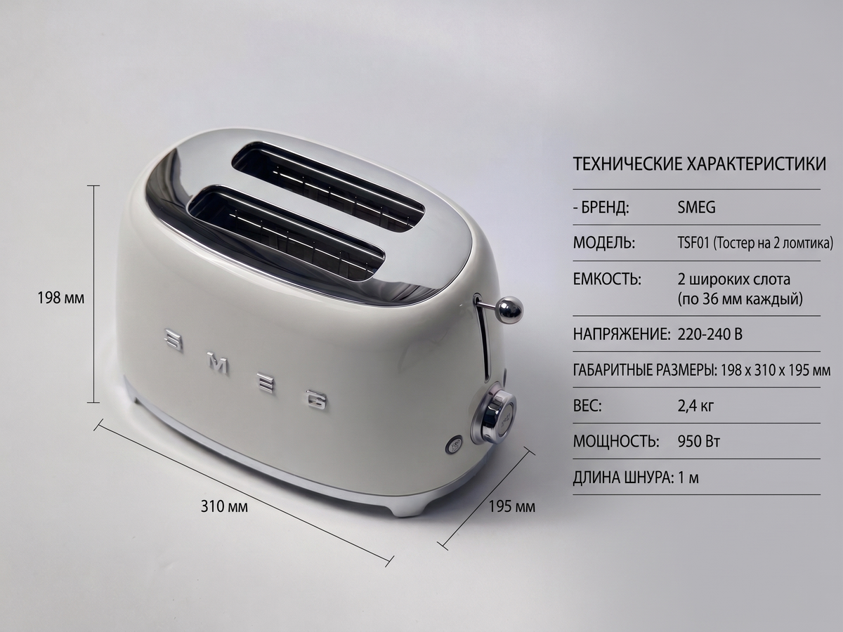 SMEG toster